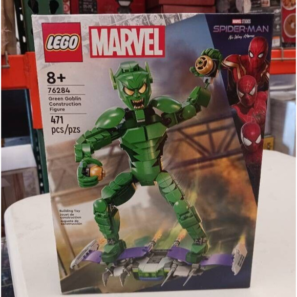 LEGO Marvel Green Goblin Construction Figure Building Toy 76284 - Picture 2 of 4